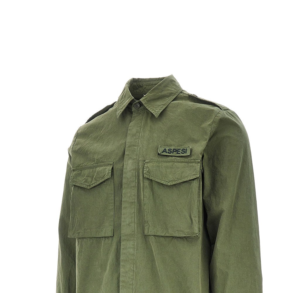 Camicia in tela di cotone