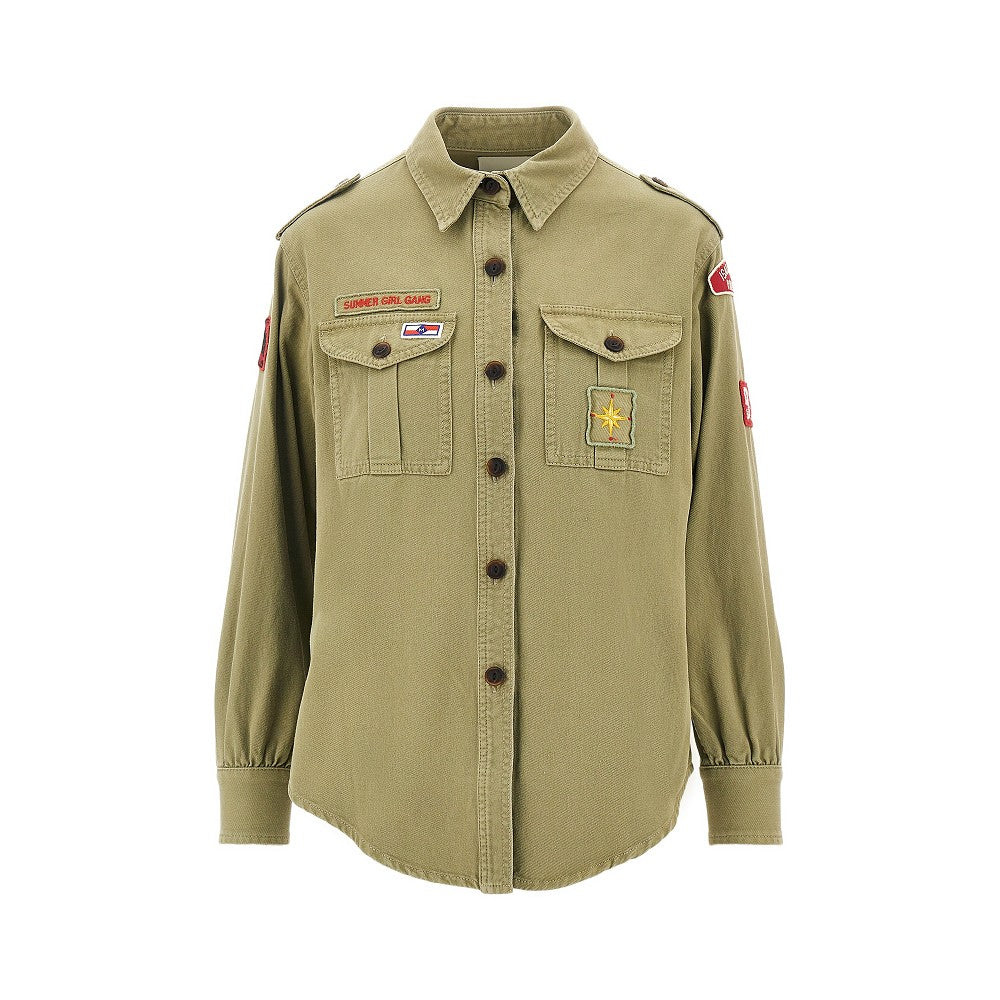 Overshirt in cotone 'Umberta'