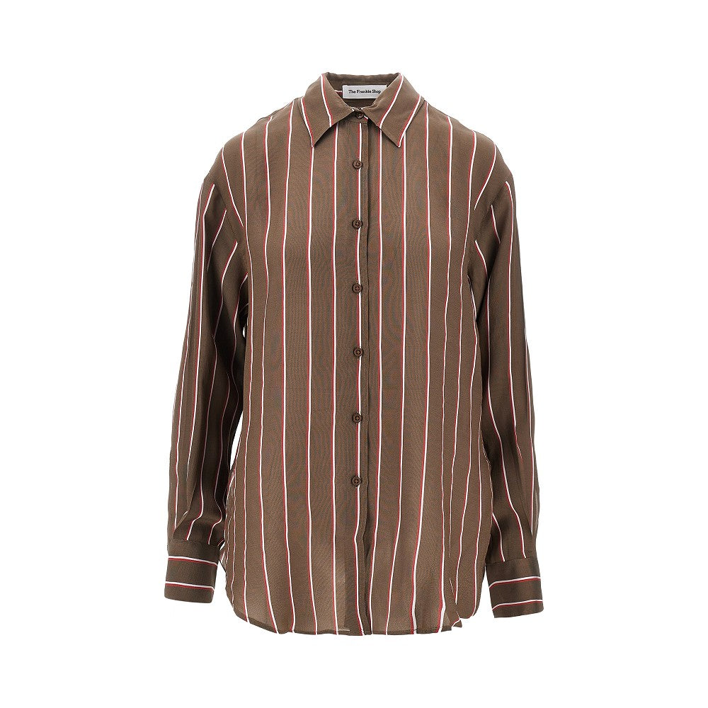 Camicia in misto seta 'Peri'