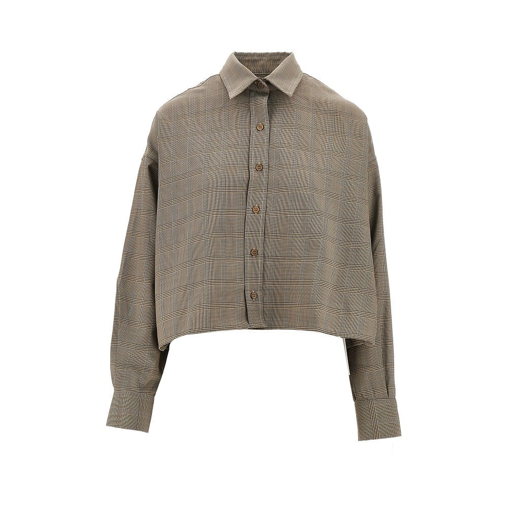 'Arlen' wool-blend shirt