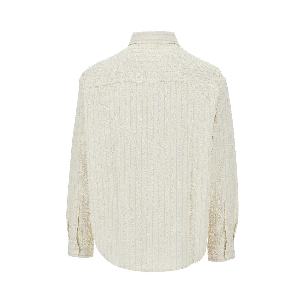 Camicia 'Dartford' in seersucker