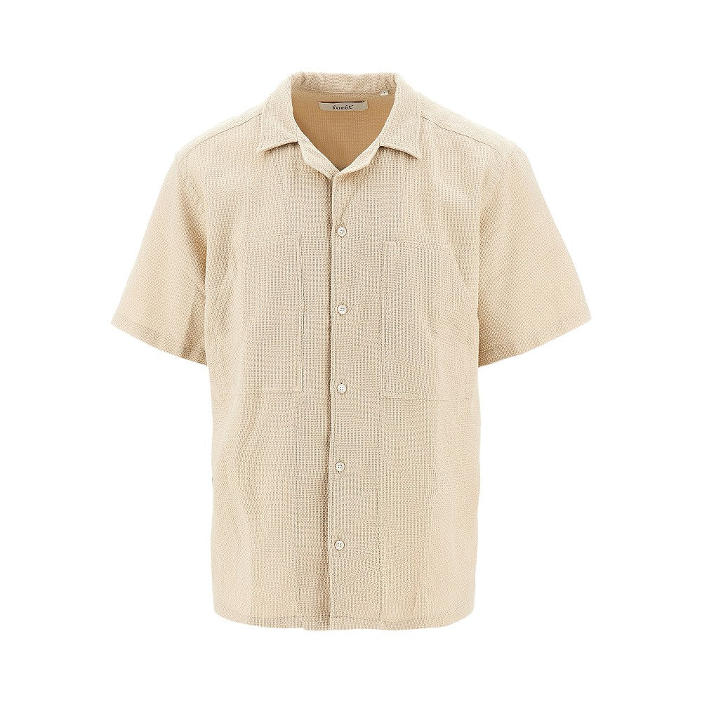 'Lagoon' cotton shirt