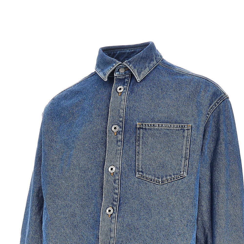 Overshirt in denim 'Anagram'
