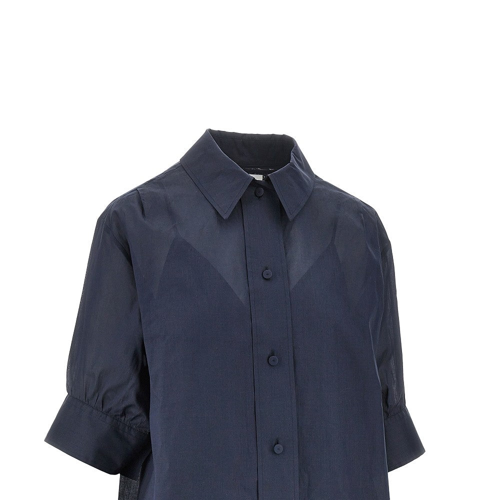 Camicia in organza di cotone