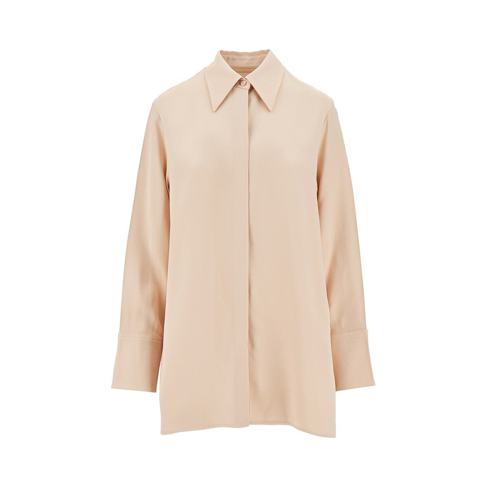 Camicia in envers satin