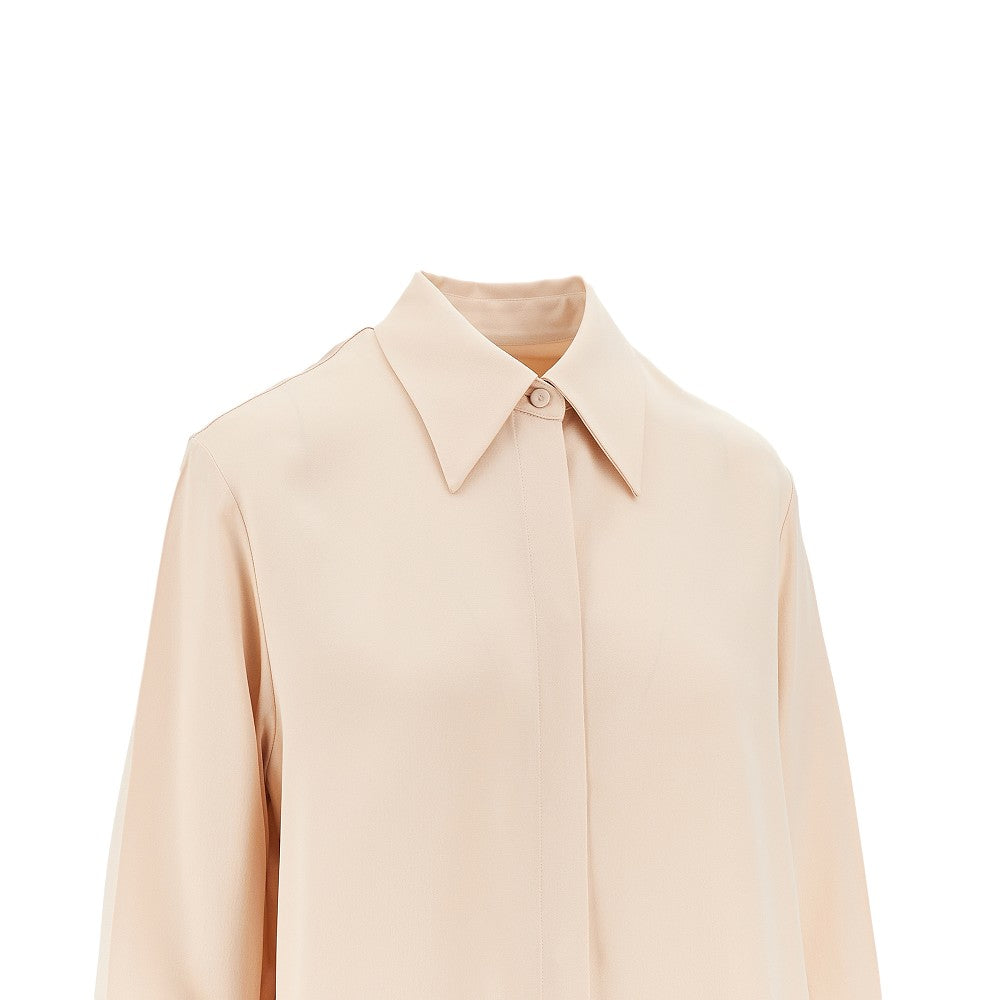 Camicia in envers satin