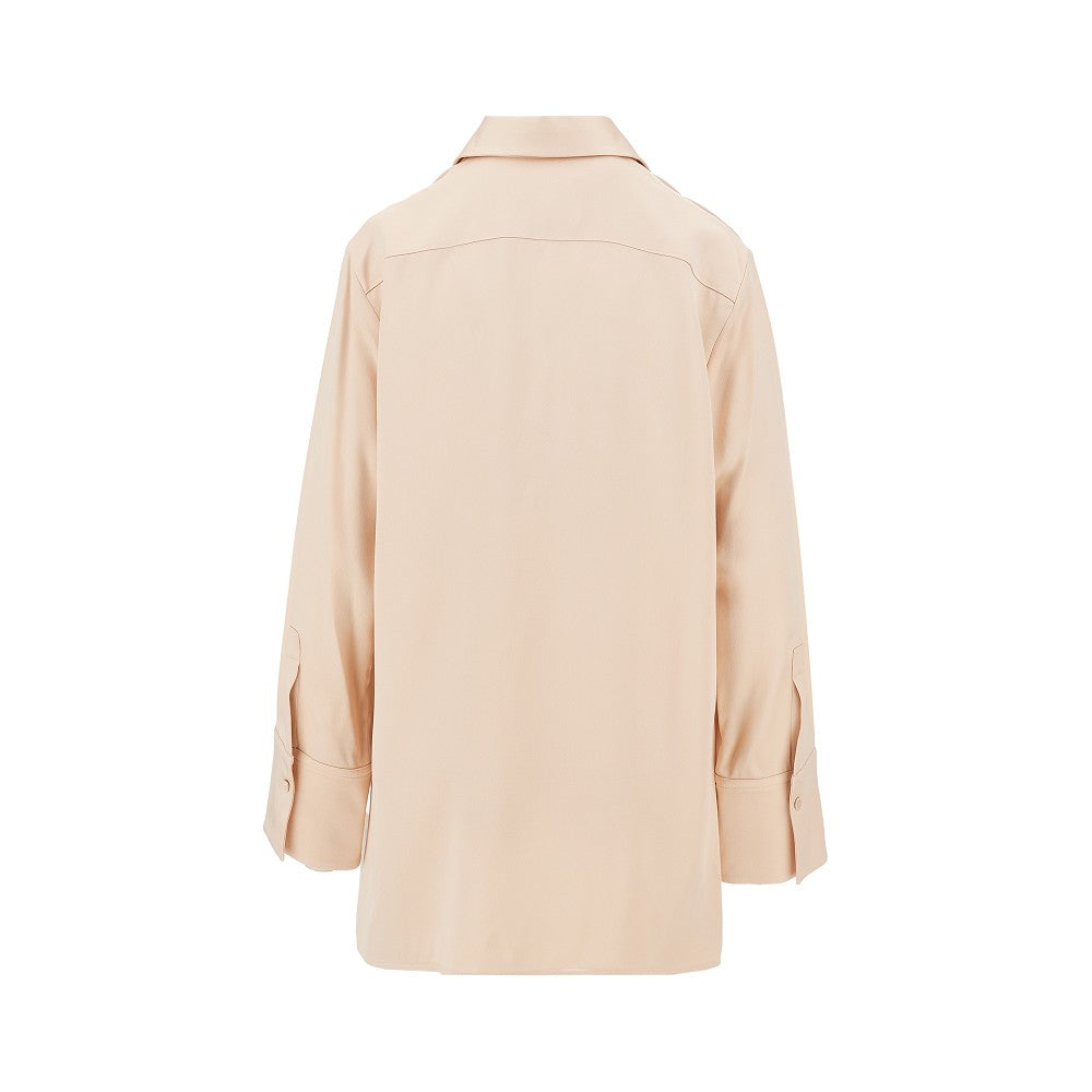 Camicia in envers satin