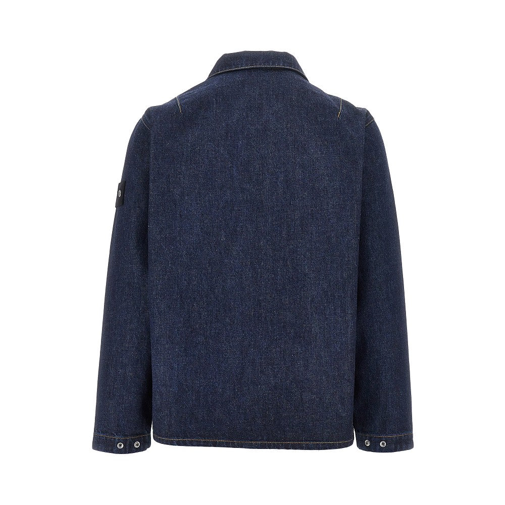 'Denim Research' Denim overshirt