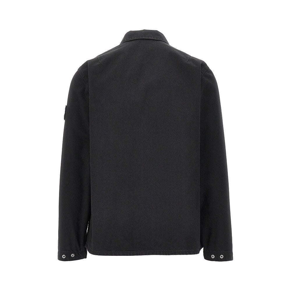 'Denim Research' Denim overshirt