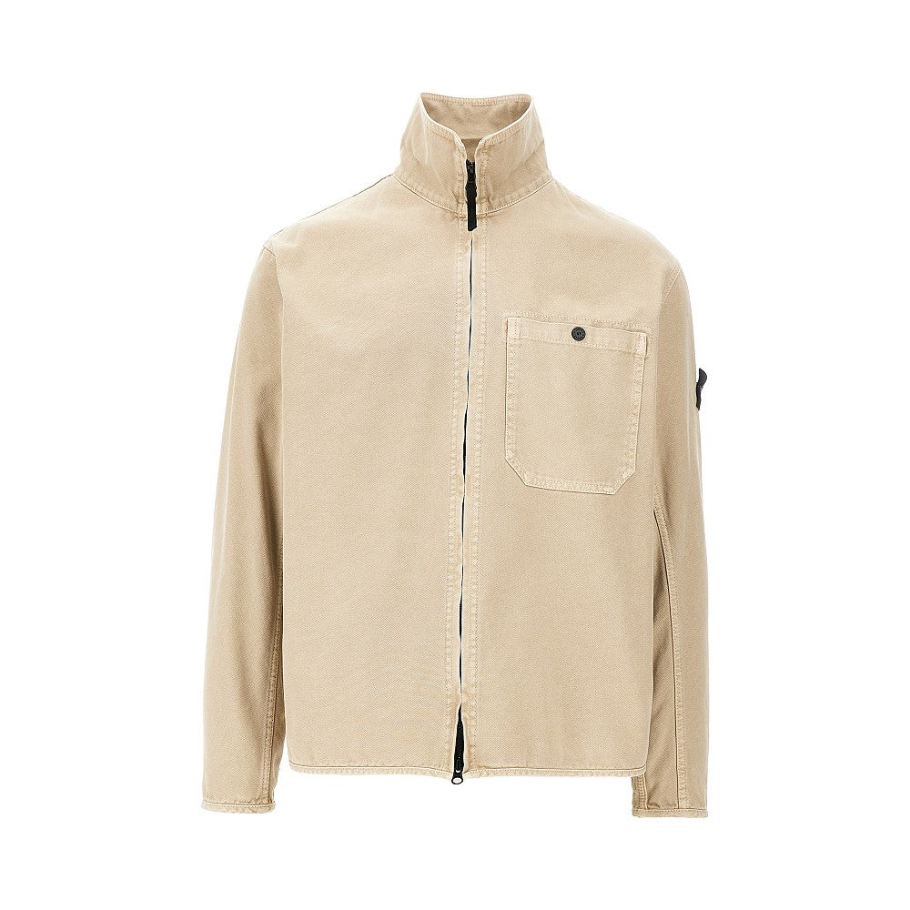Overshirt in tela di cotone