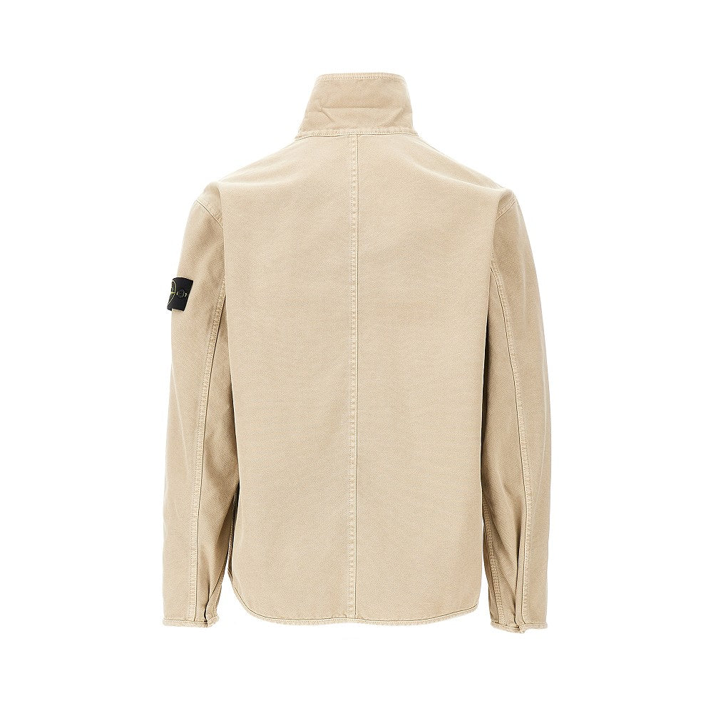 Overshirt in tela di cotone