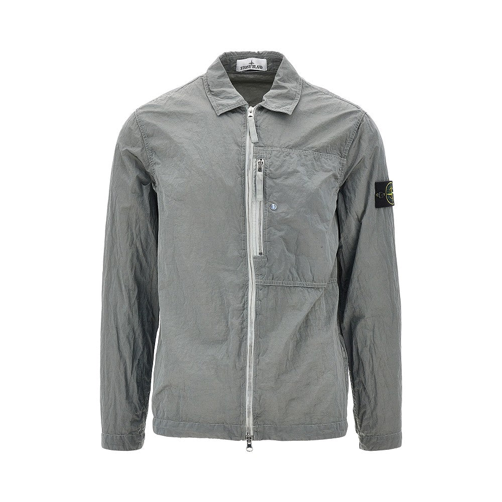 Overshirt in Nylon Metal ECONYL