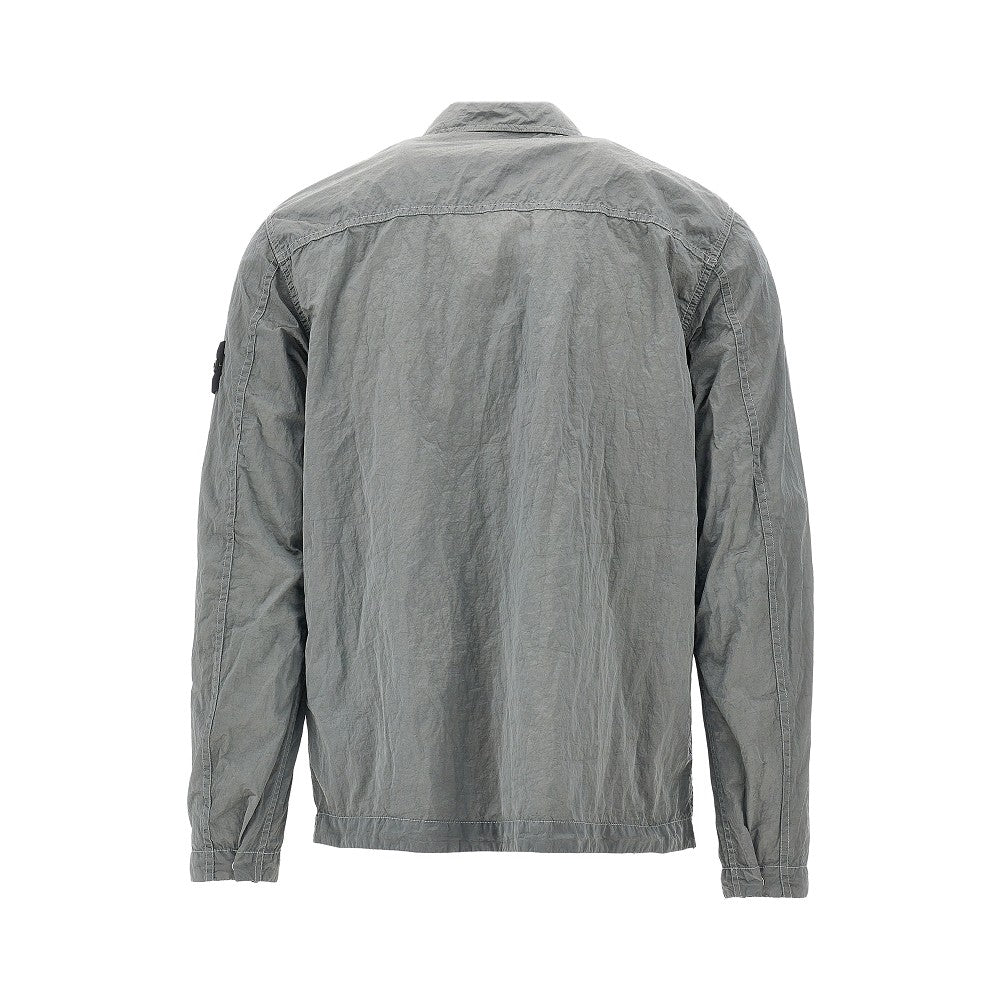 Overshirt in Nylon Metal ECONYL