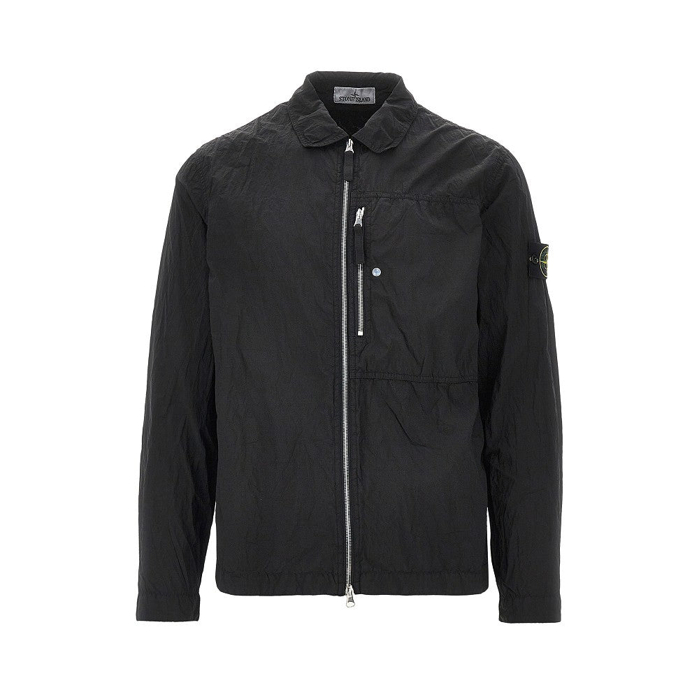 Overshirt in Nylon Metal ECONYL