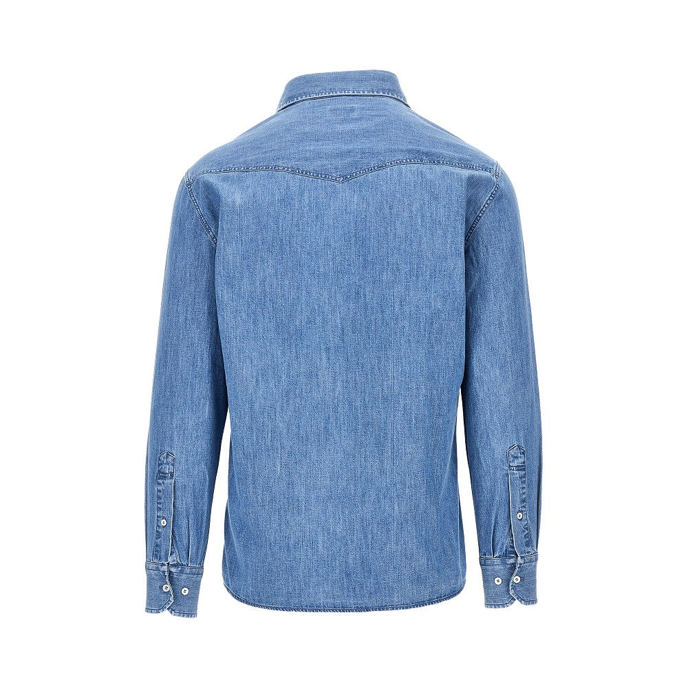 Camicia in denim di cotone