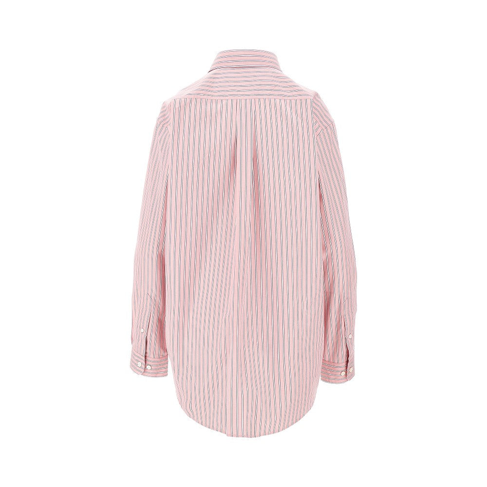 Camicia in popeline a righe