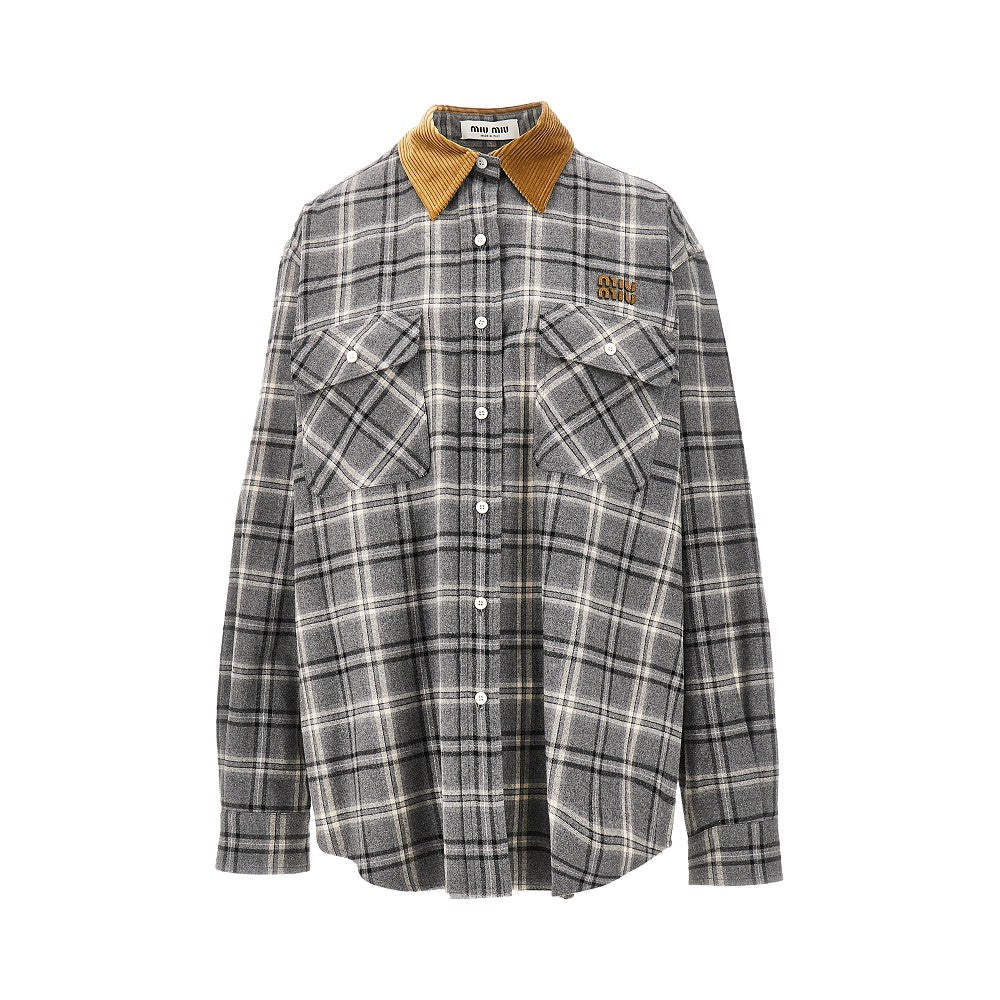 Camicia in flanella a quadri