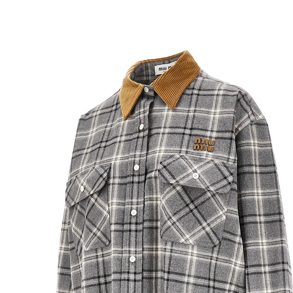 Camicia in flanella a quadri