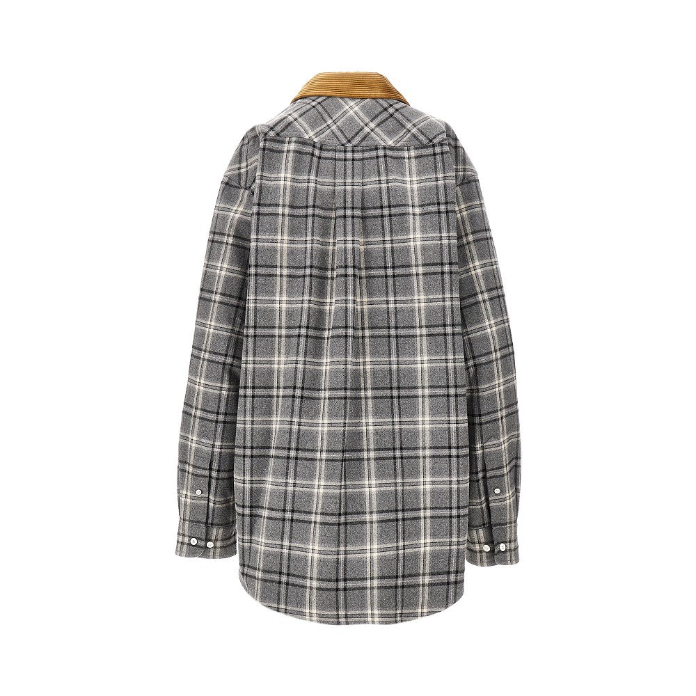 Camicia in flanella a quadri