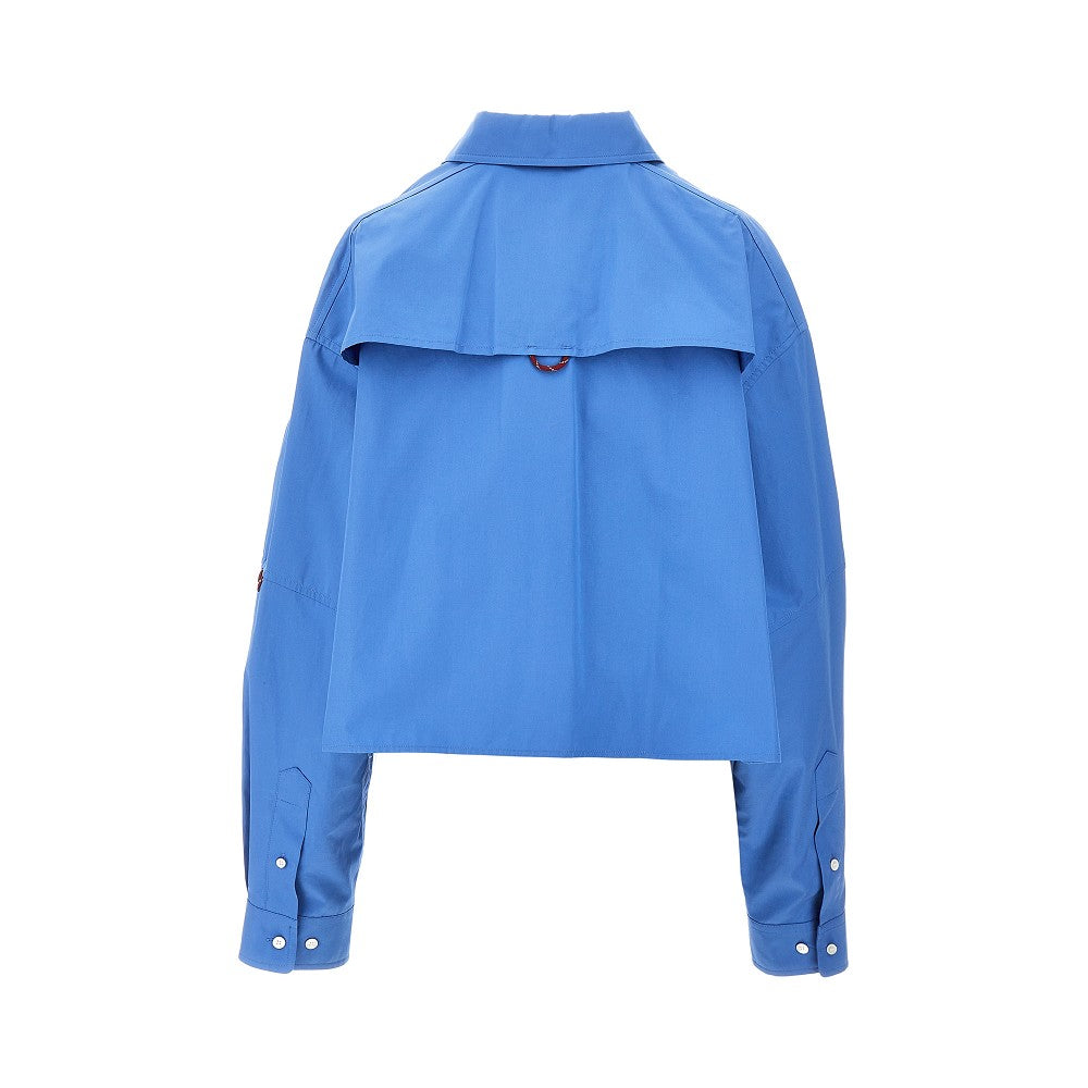 Boxy Fit shirt with cargo pockets