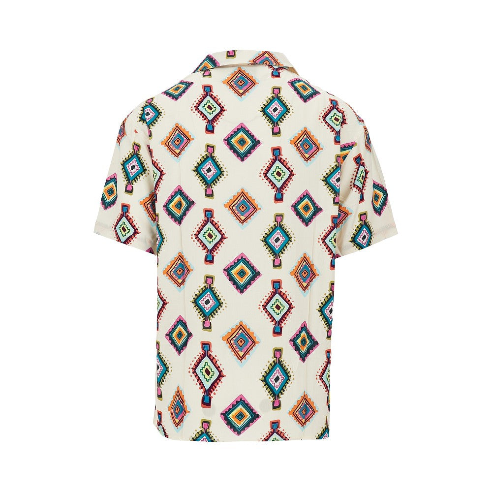 Printed viscose shirt