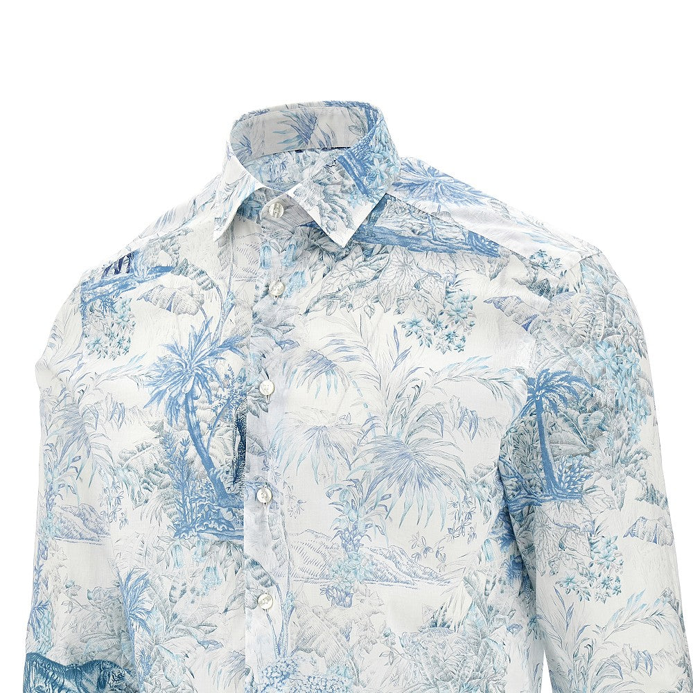 Printed cotton shirt