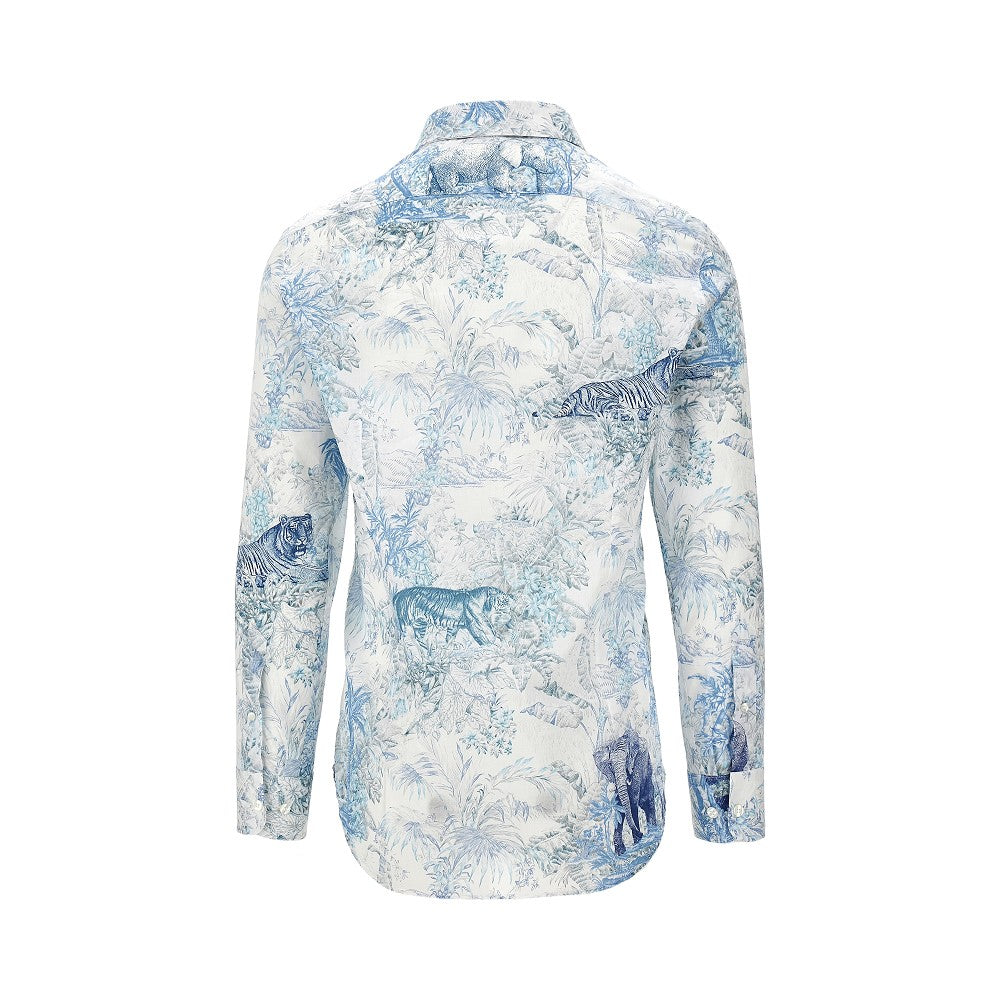 Printed cotton shirt