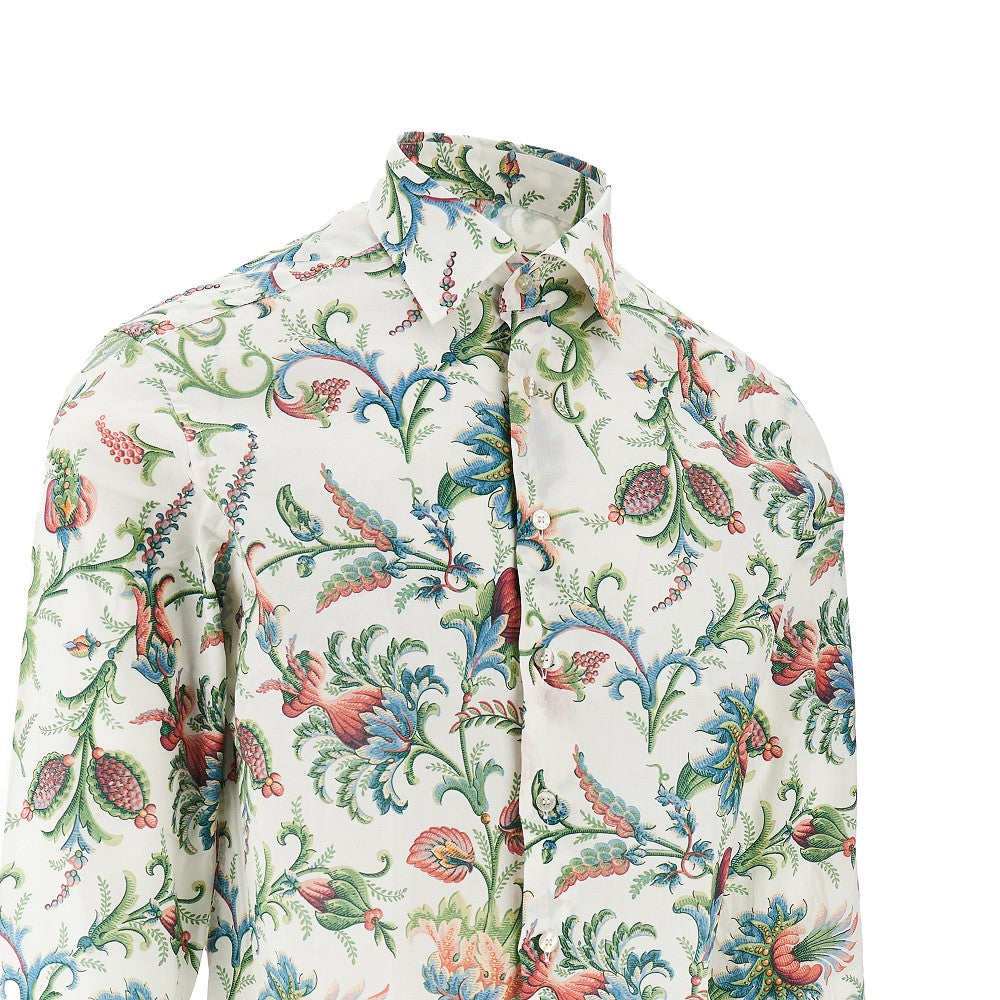 Printed cotton shirt