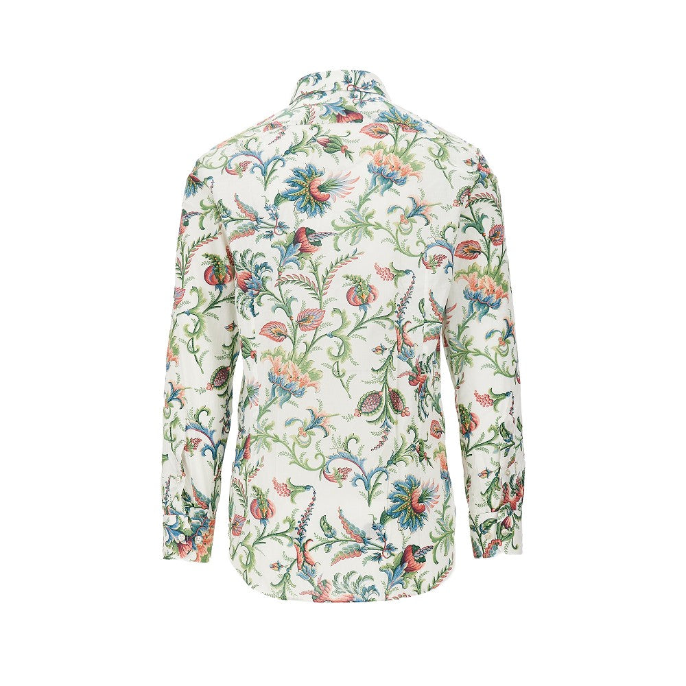 Printed cotton shirt