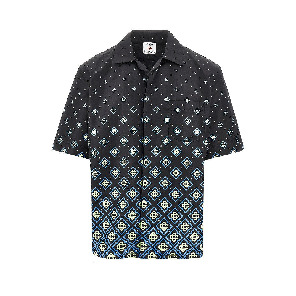 Degrade Black Monogram swim shirt