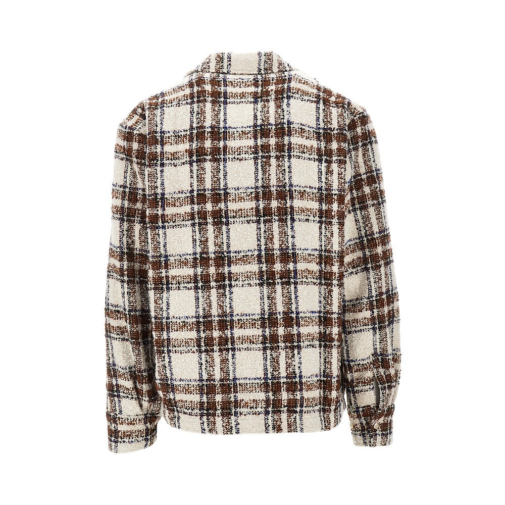 Overshirt 'Ojai' in misto lana vergine