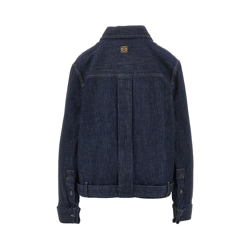 Camicia asimmetrica in denim