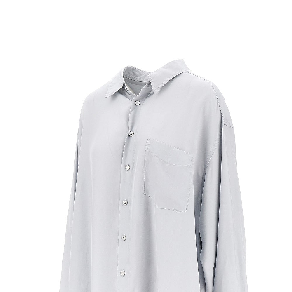 Camicia oversize in viscosa