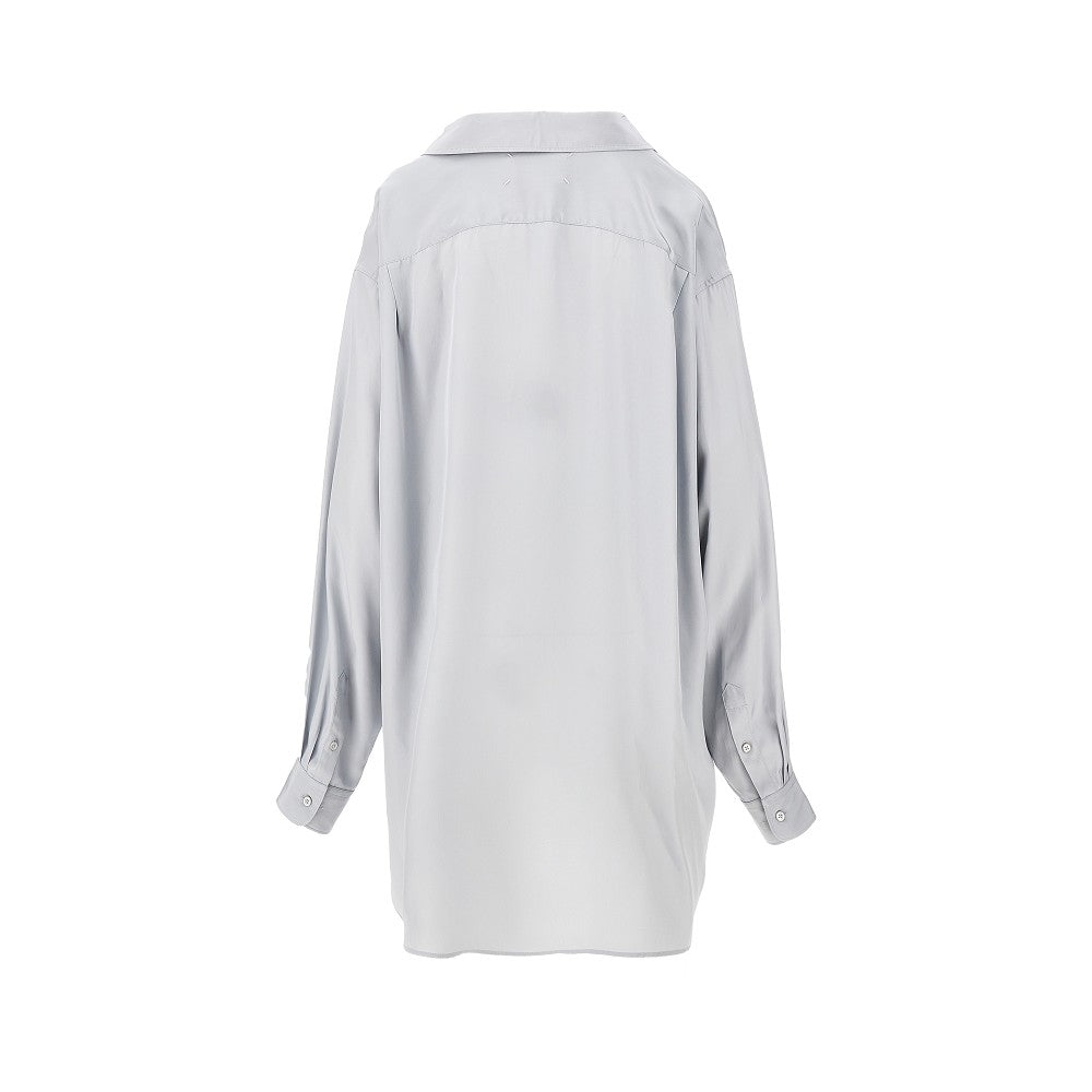 Camicia oversize in viscosa