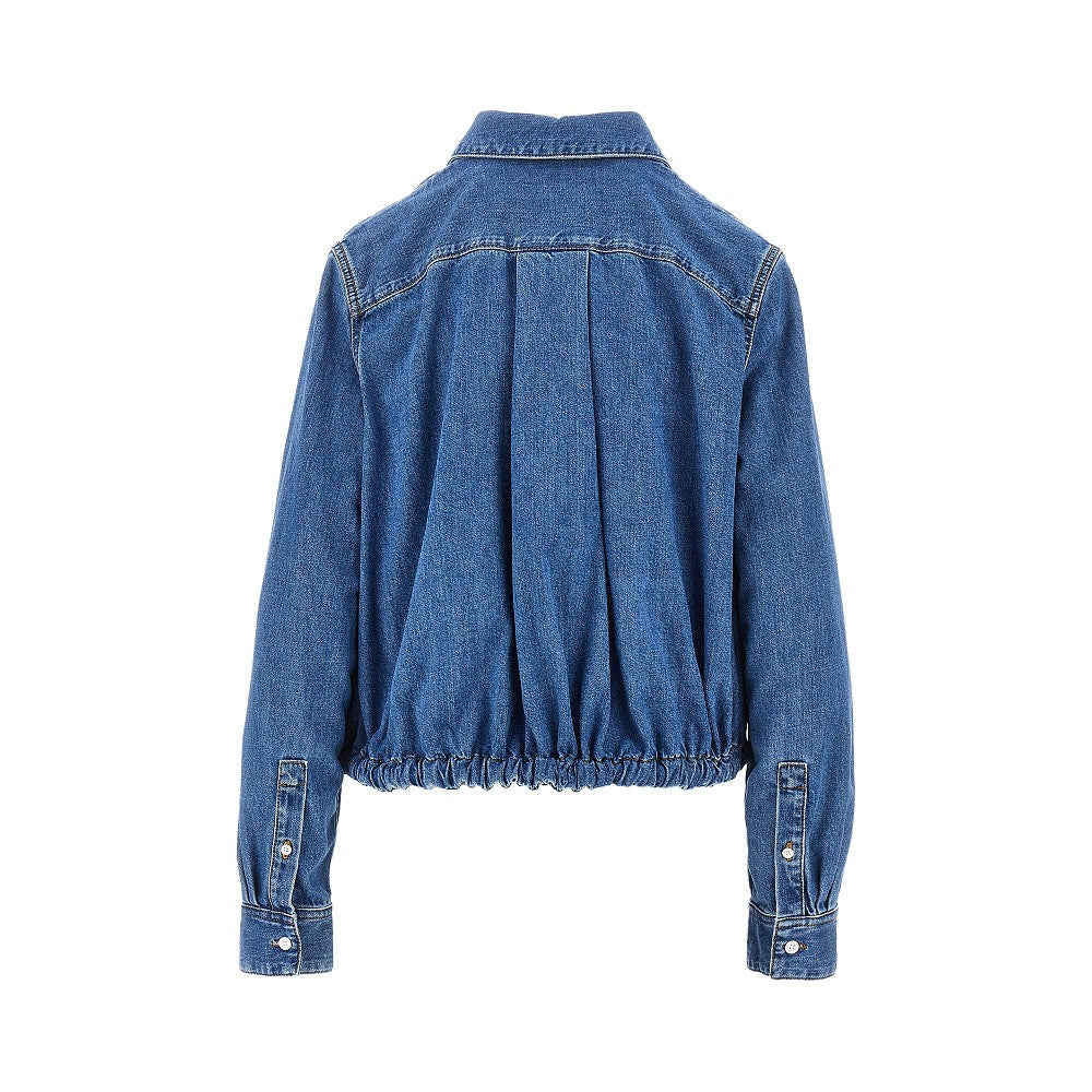Camicia Balloon Fit in denim
