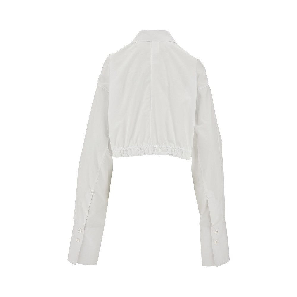Camicia Boxy Fit in popeline