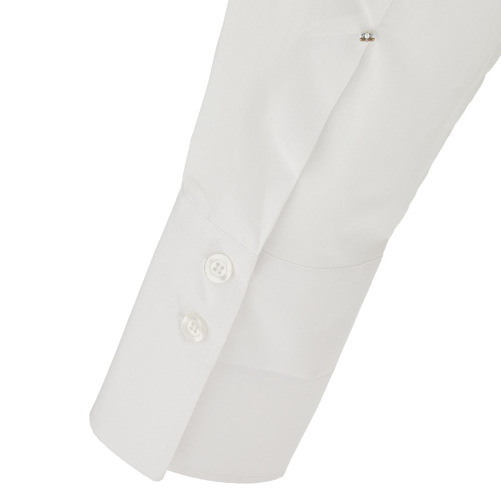 Camicia Boxy Fit in popeline