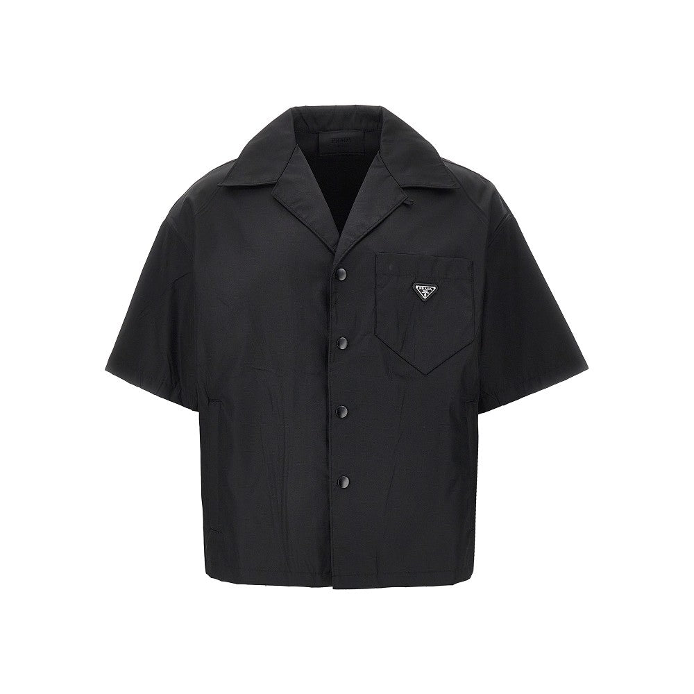 Camicia a manica corta in Re-Nylon
