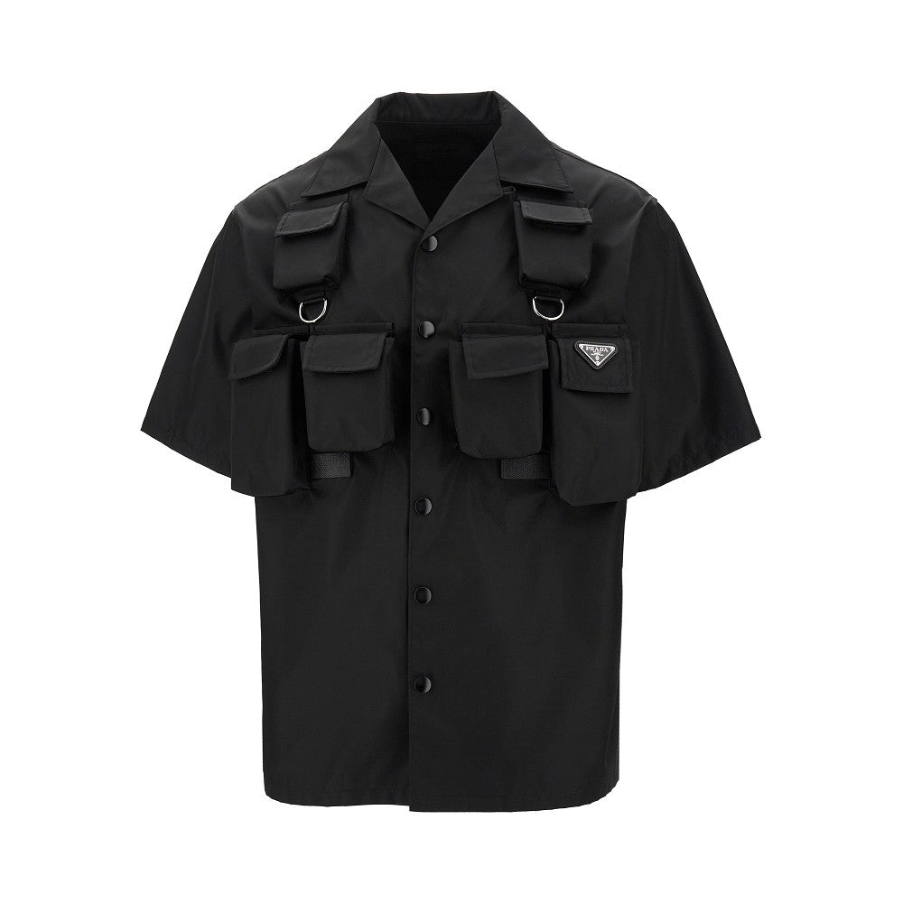 Utility pockets Re-Nylon shirt