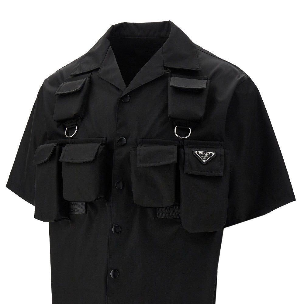 Utility pockets Re-Nylon shirt