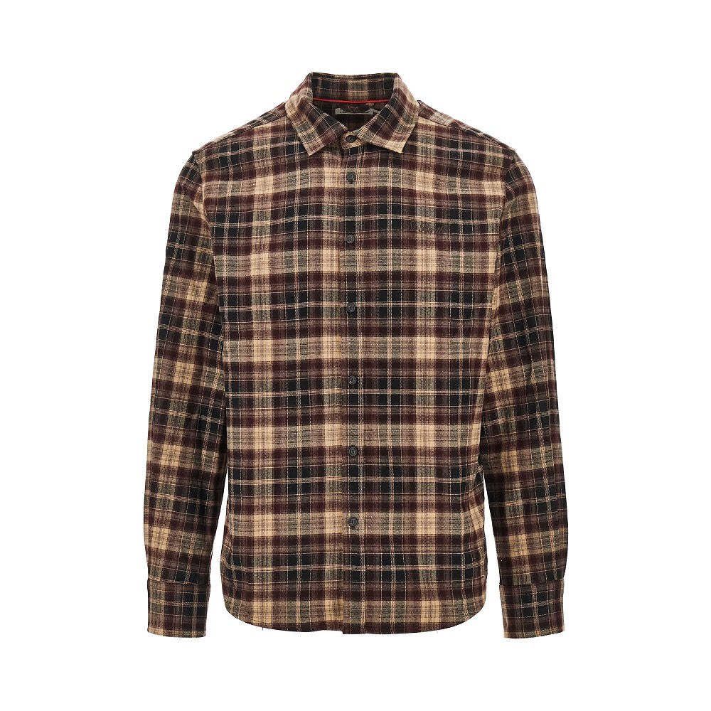 Aprés Ski embroidery check shirt