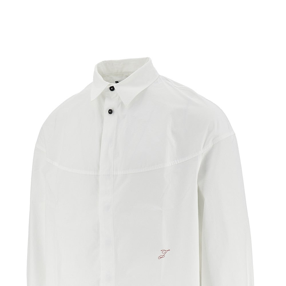 Camicia con logo ricamato 'Atelier'