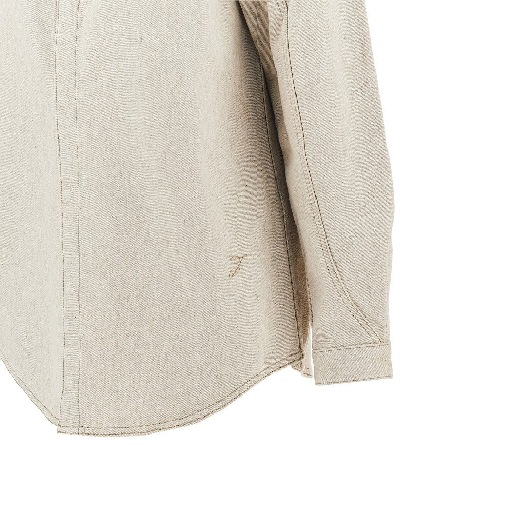 'Amelo-de-Nîmes' denim shirt