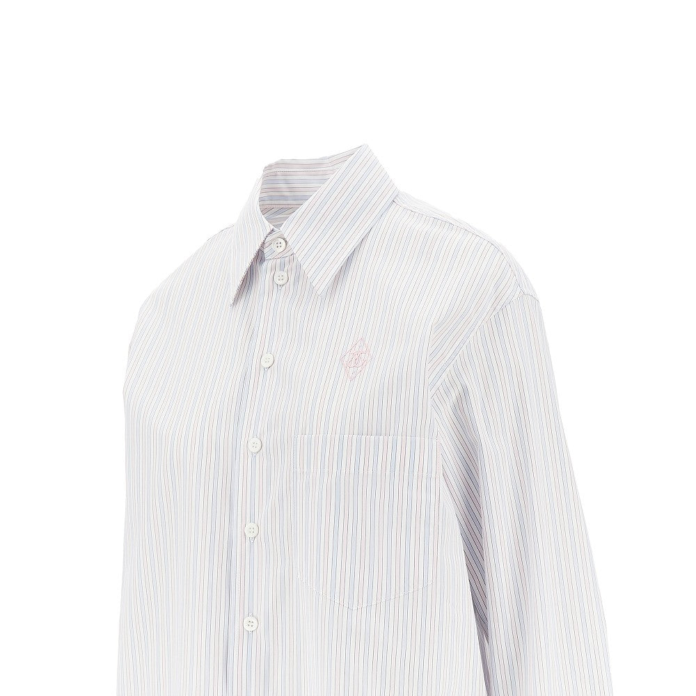 'Kim' striped poplin shirt
