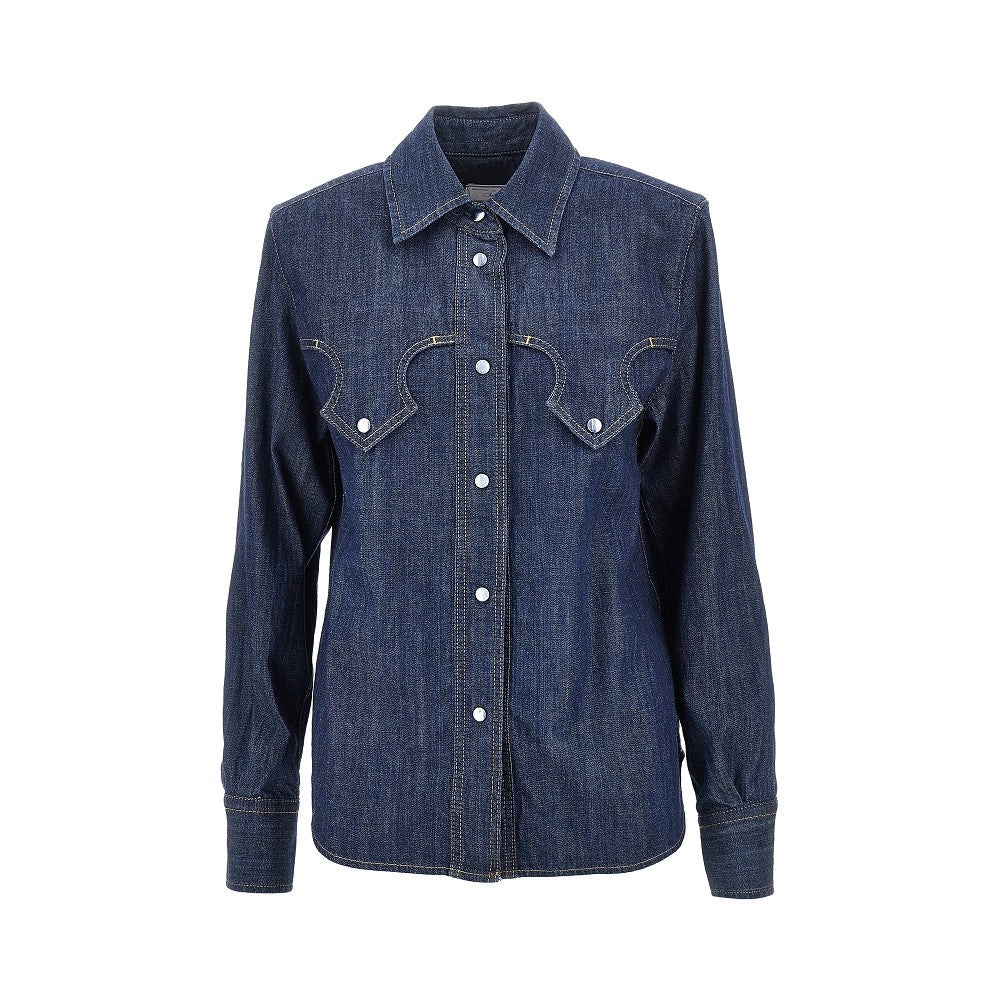 Camicia in denim 'America'