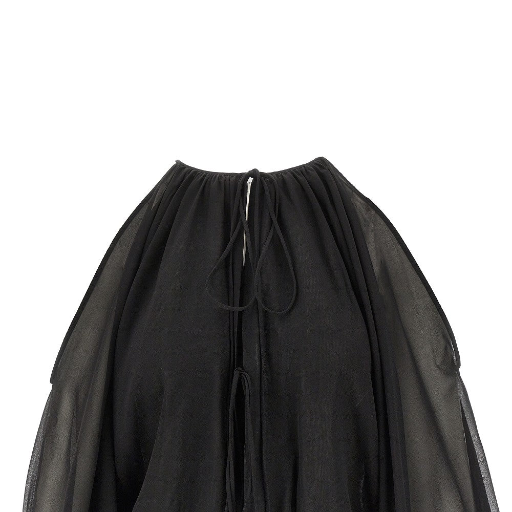 'Vesta' stretch georgette blouse