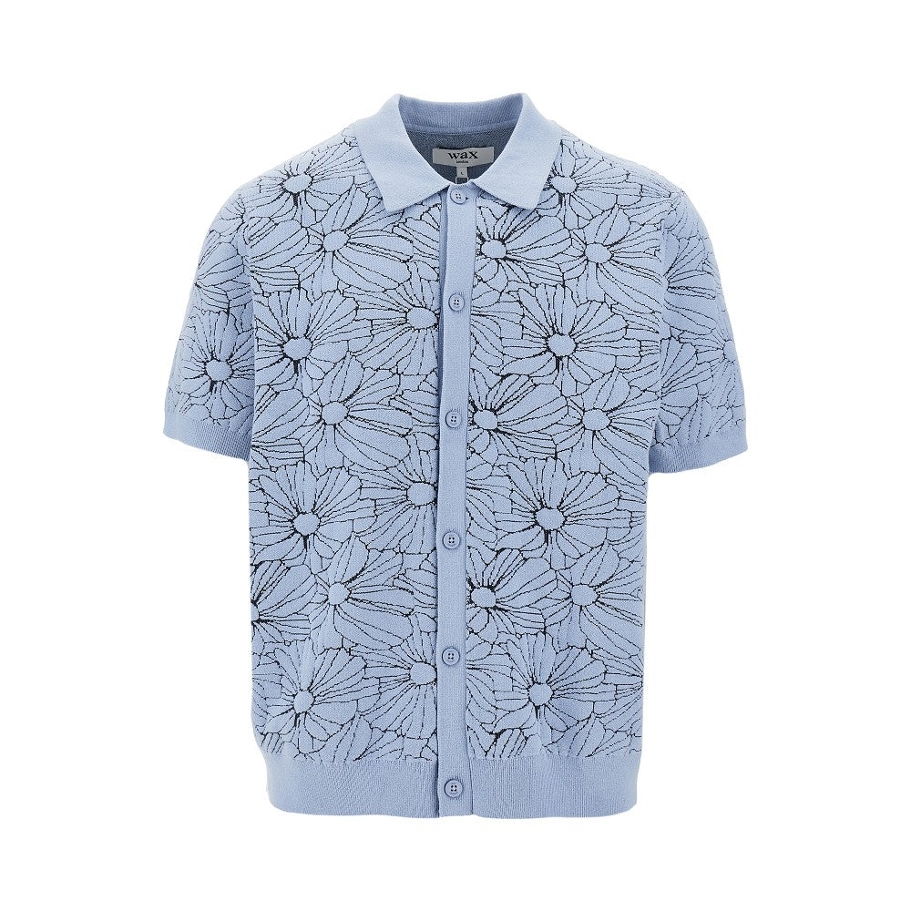 Camicia 'Tellaro' in maglia jacquard
