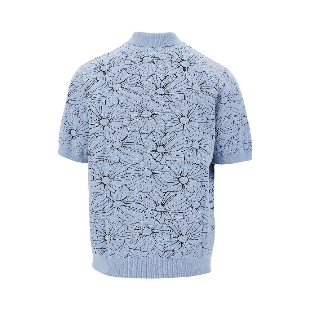 Camicia 'Tellaro' in maglia jacquard