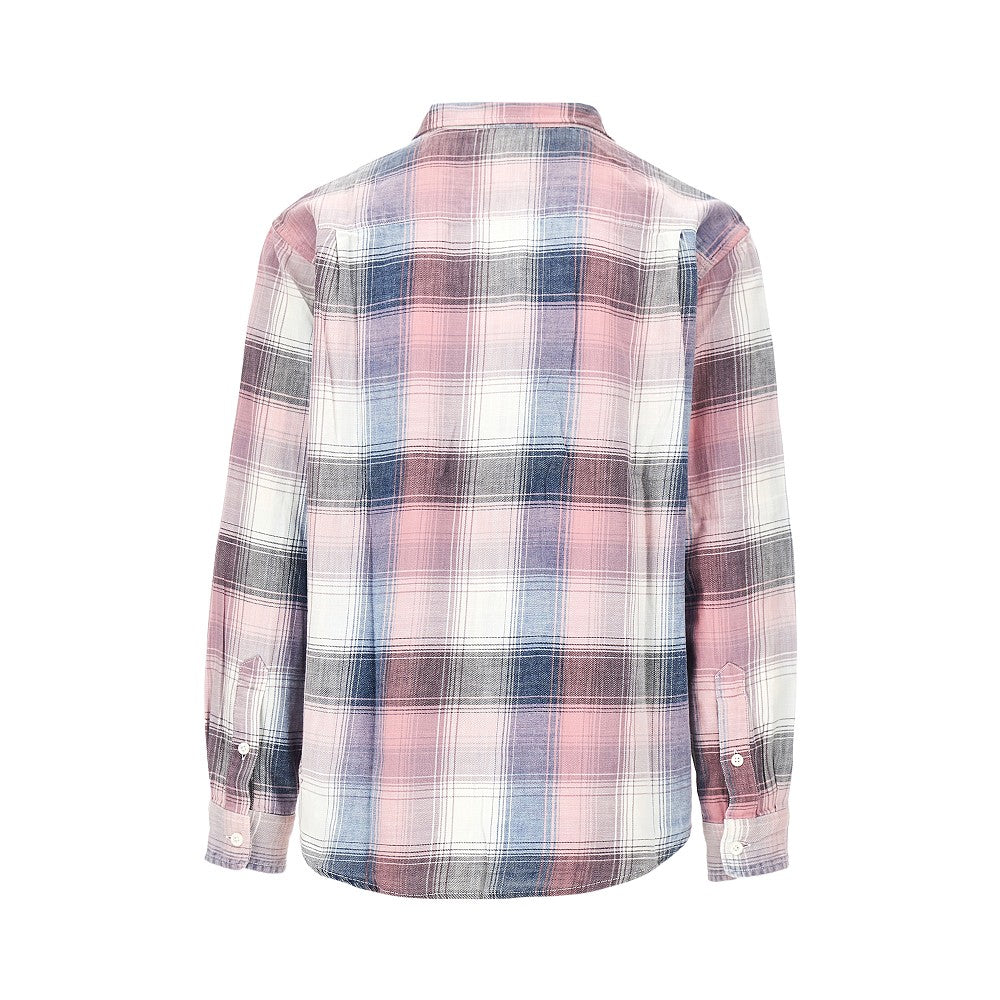 Camicia in cotone a quadri