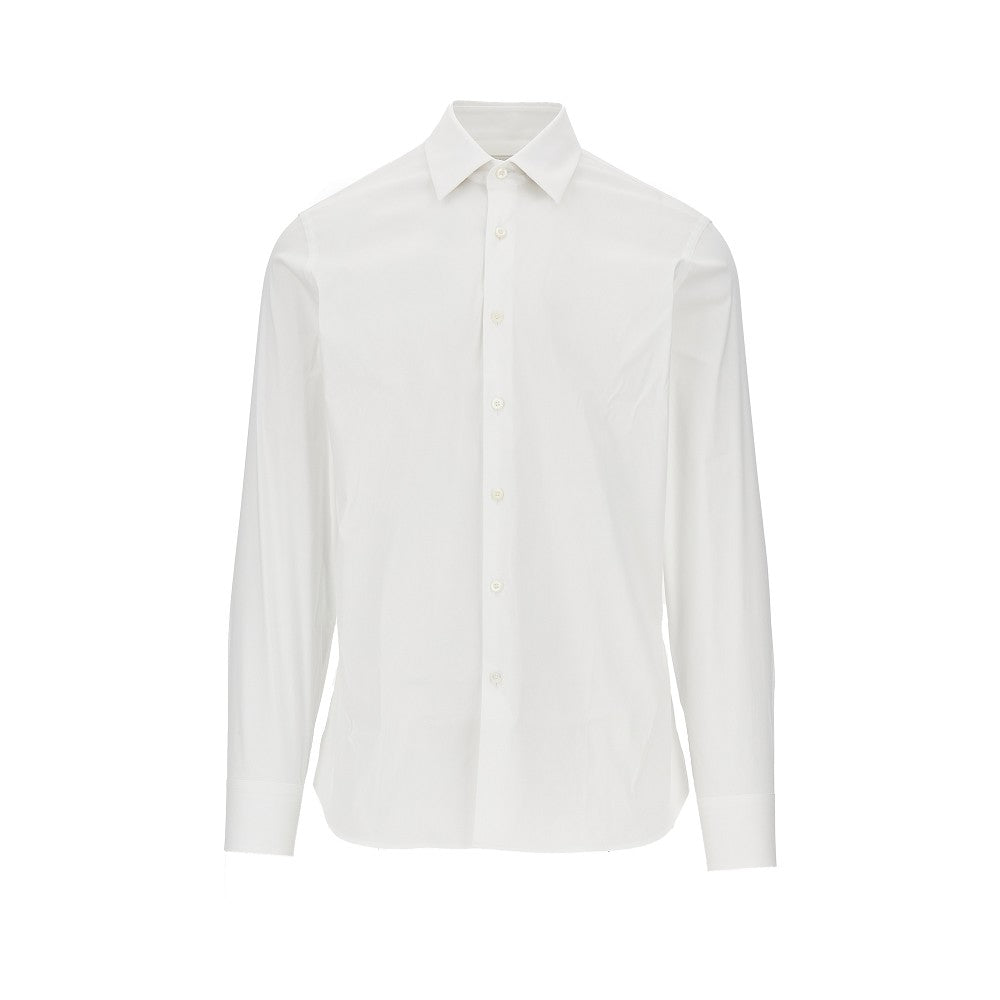 Camicia in popeline stretch